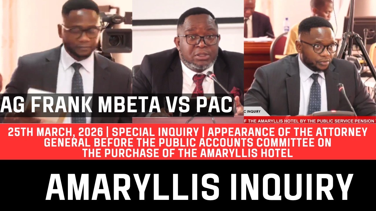 PAC VS ATTORNEY GENERAL FRANK MBETA - PARLIAMENT OF MALAWI LIVE 25 MARCH 2026