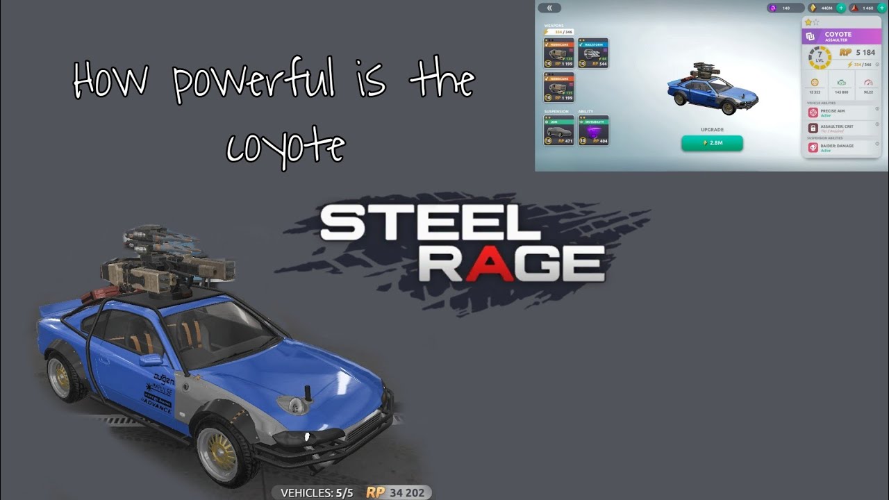 | Steel Rage | Coyote with Rocket