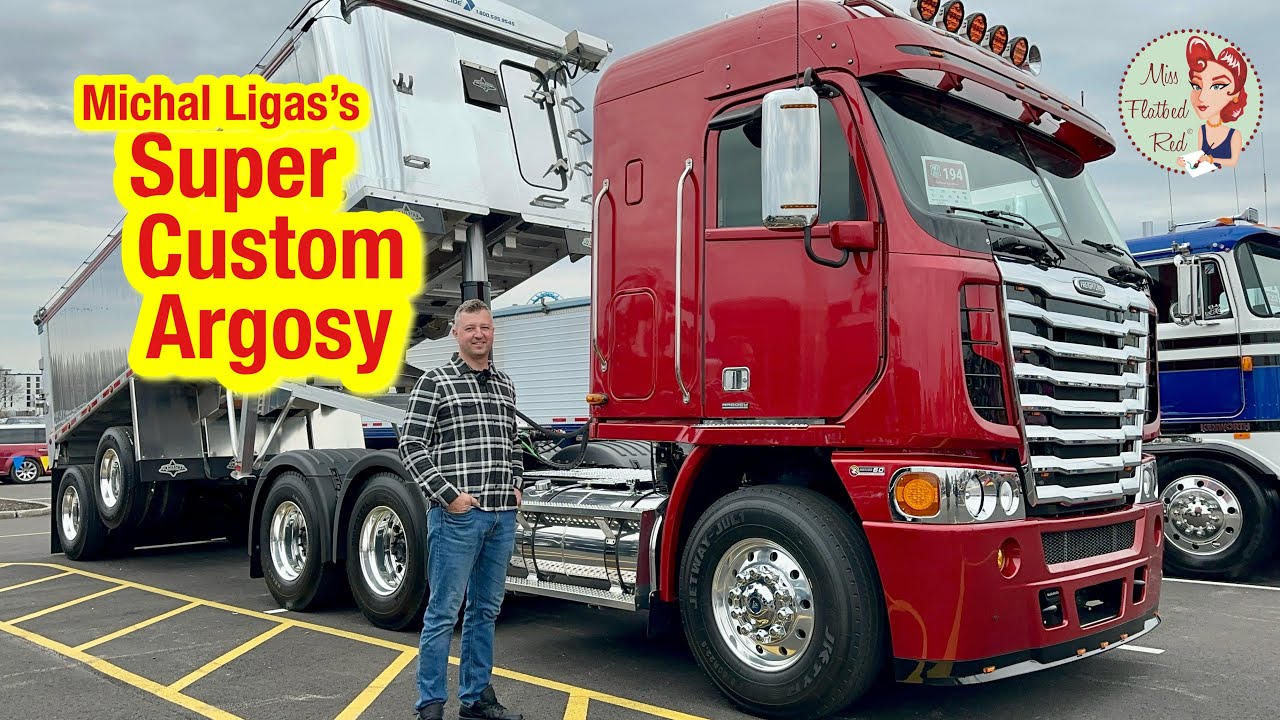 Function Over Form: Michal Ligas's Incredible Customized Freightliner Argosy Truck Tour