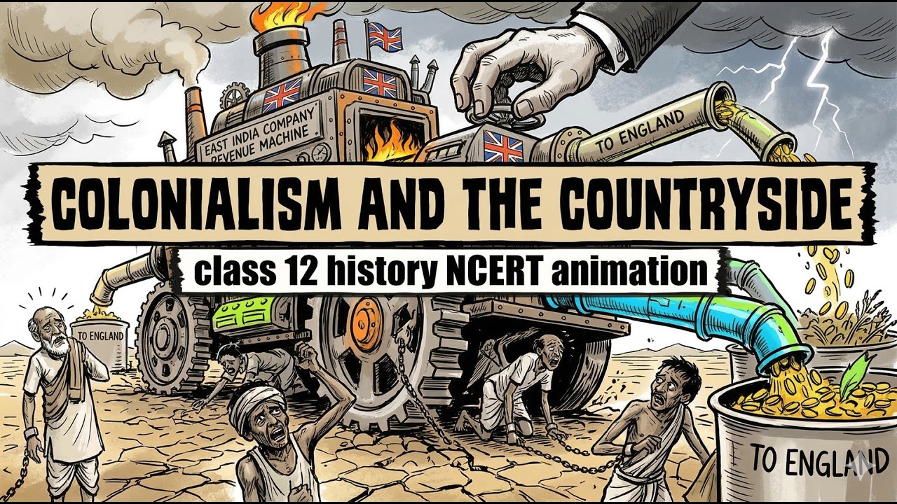 Colonialism and the Countryside | Class 12 History NCERT Chapter 9 | themes in indian history