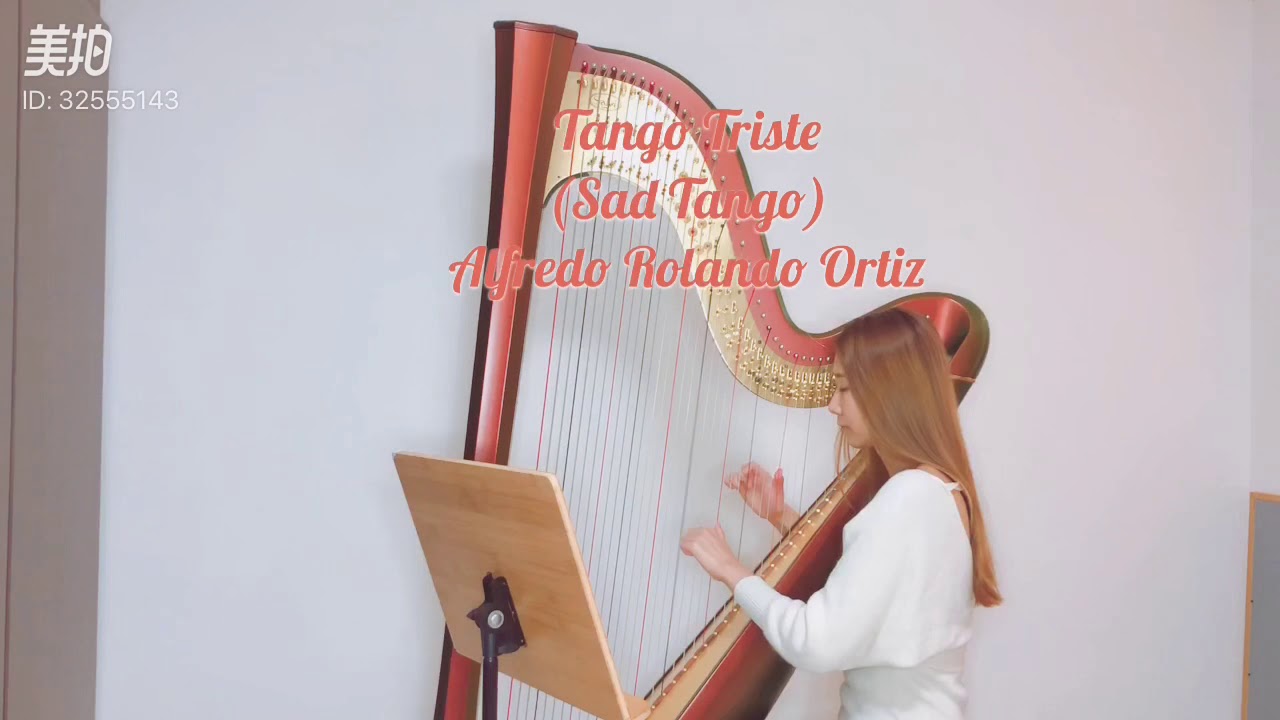 ABRSM Harp Exam Grade 4: TANGO TRISTE (Sad Tango) . Alfredo Rolando Ortiz - Composer. 豎琴