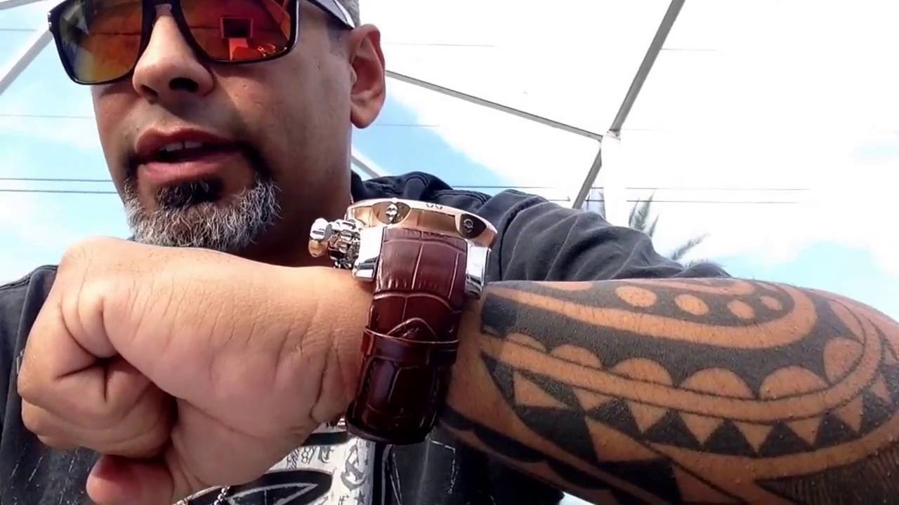 Invicta Reserve Venom Elegant Edition Leather Strap