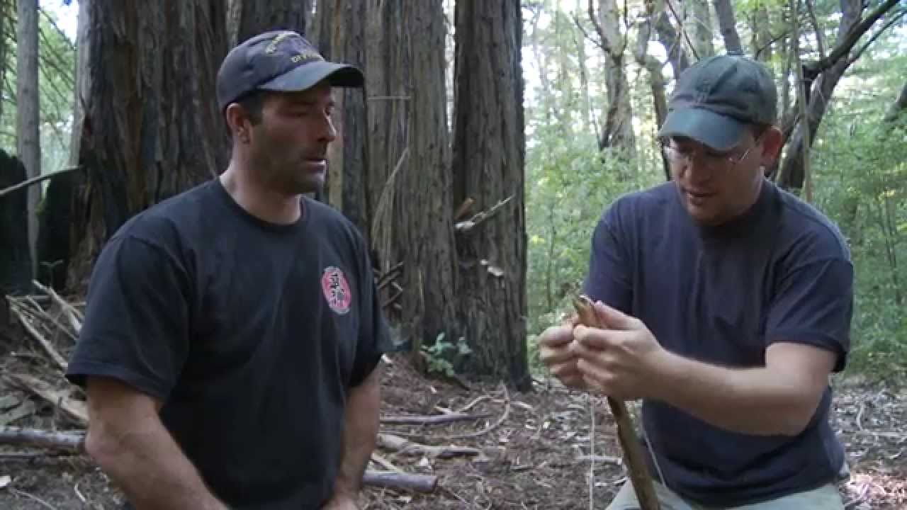 Ninja Sensei Starts Fire Without A Match on Ninja Training TV