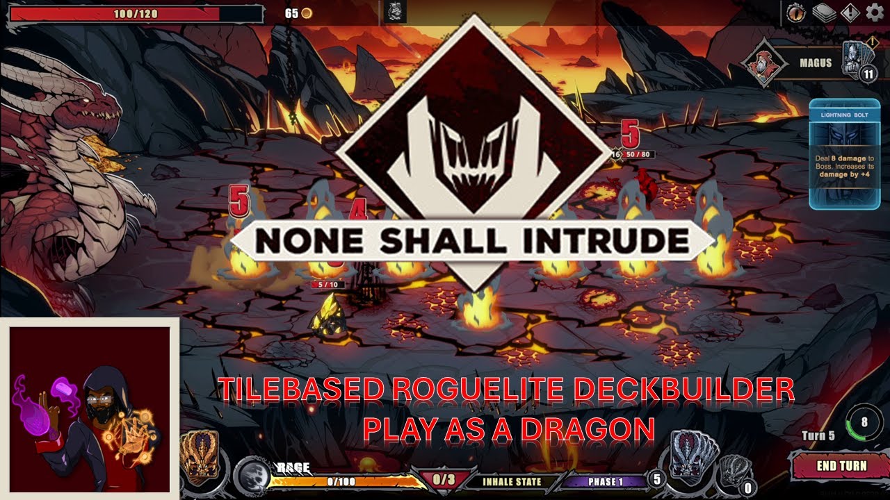 Play as a Dragon in this Roguelite DeckBuilder | None Shall Intrude