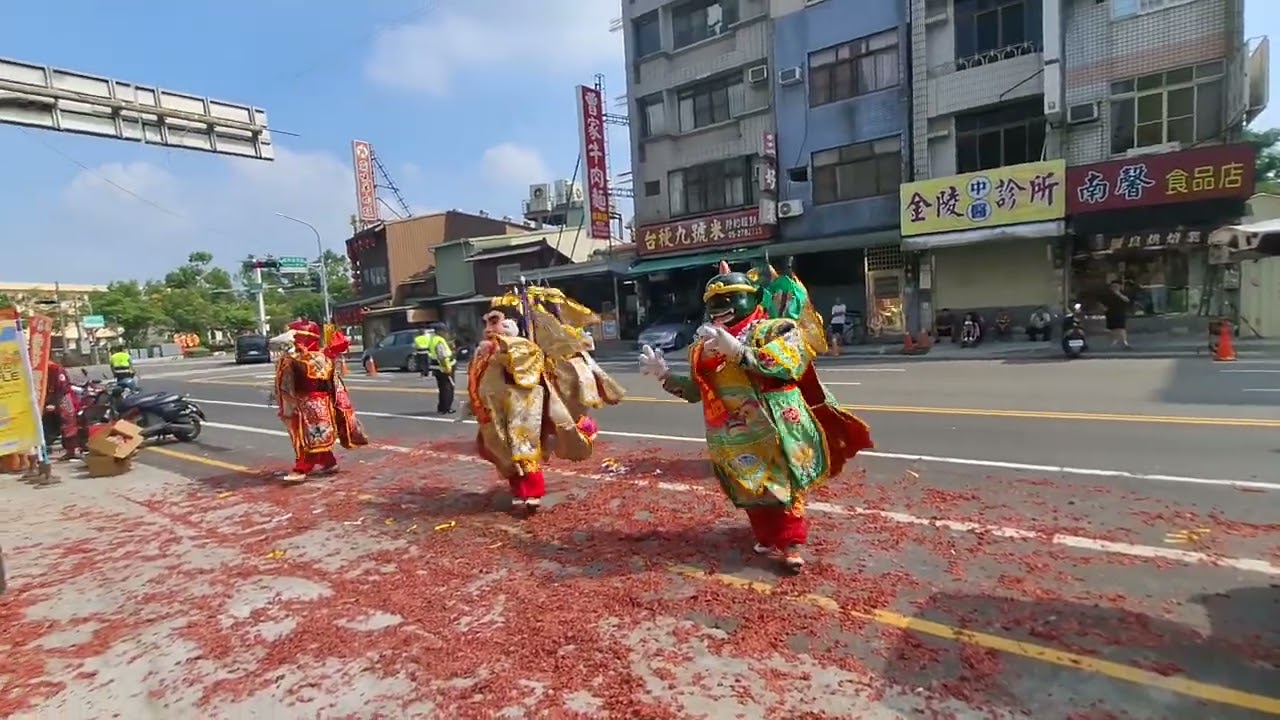 ⛩️2025／10／12前往嘉邑北安宮拍攝三重聖配宮進香回駕繞境恭祝圓滿⛩️