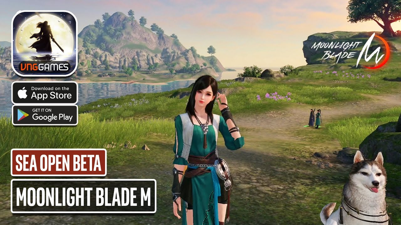 MOONLIGHT BLADE M SEA Gameplay - Mobile MMORPG