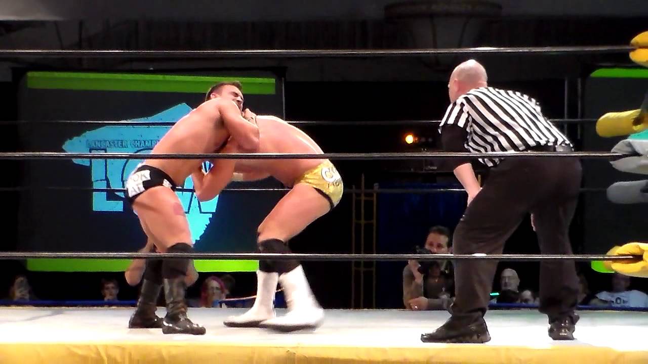 CLUTCH ADAMS vs David Starr Lancaster Championship Wrestling August 14th, 2015