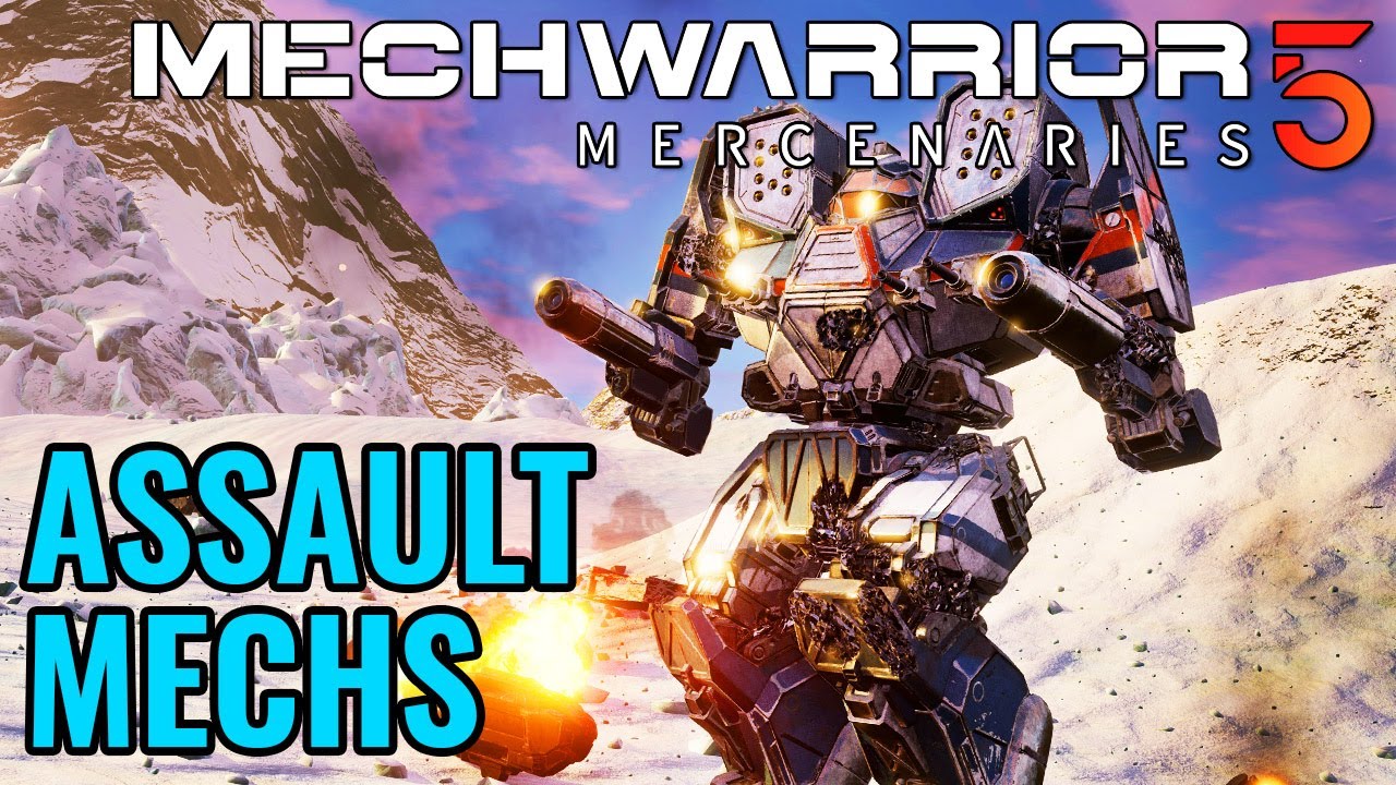 ALL ASSAULT MECHS! - MECH LAB CHECK - Mechwarrior 5: Mercenaries - MW5 Beta