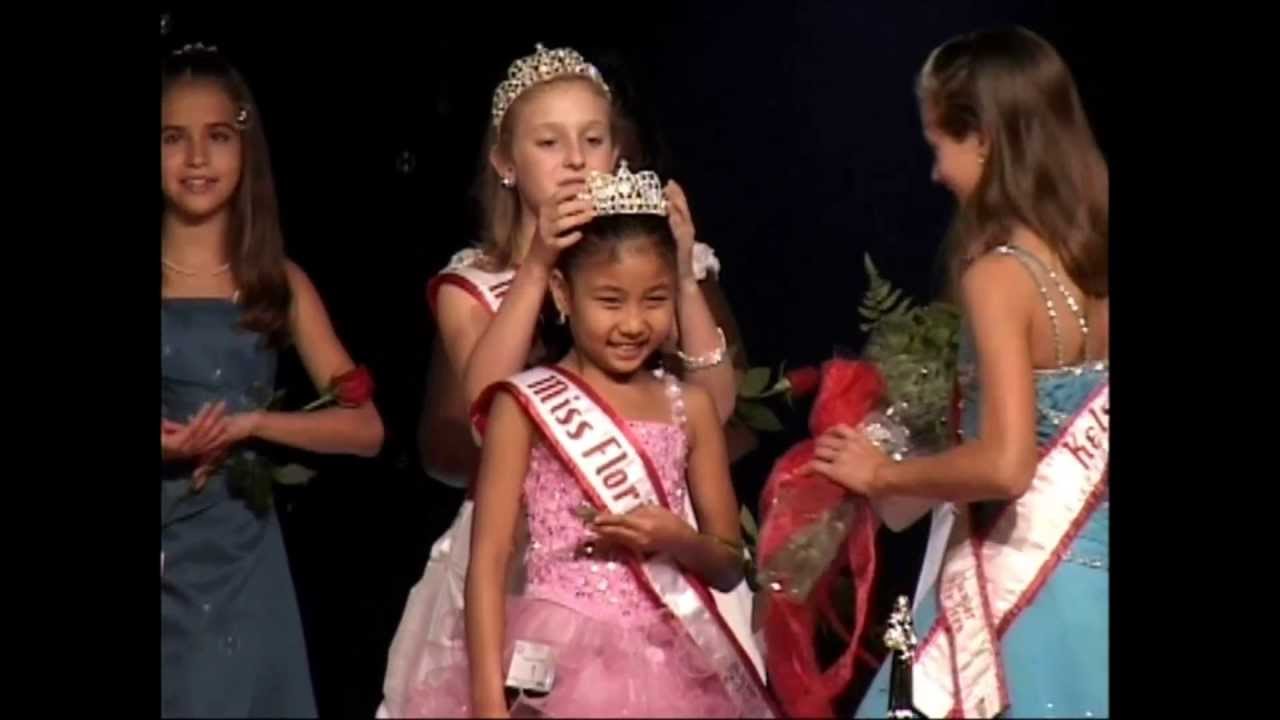 Keisha Abelgas NAM National American Miss Florida Jr. Preteen 2008 Crowning