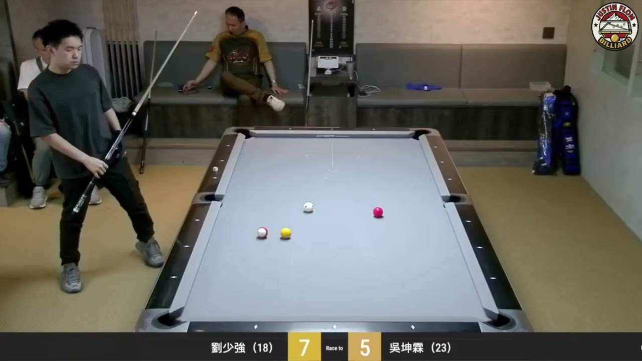 [235獎金賽] 兩大職業高手的正面對決：吳坤霖 VS 劉少強.