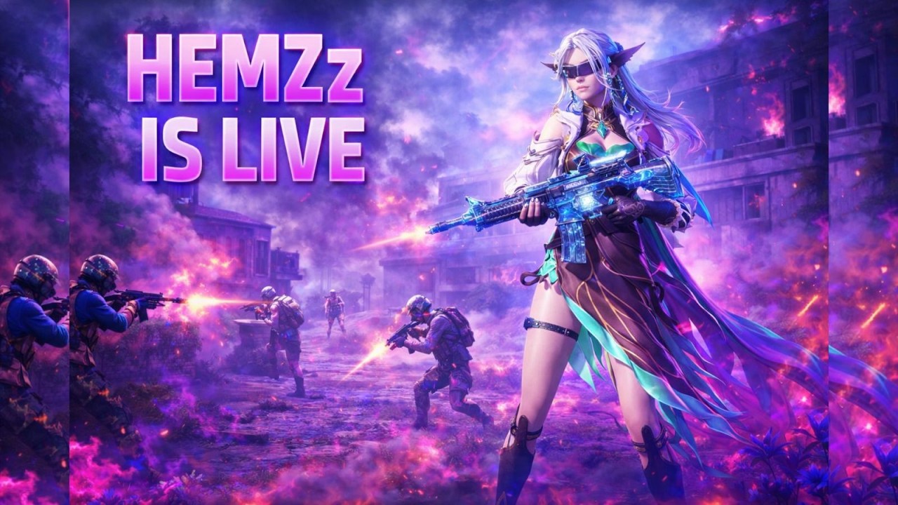 HEMZz IS LIVE Live BGMI  Stream DAY 8