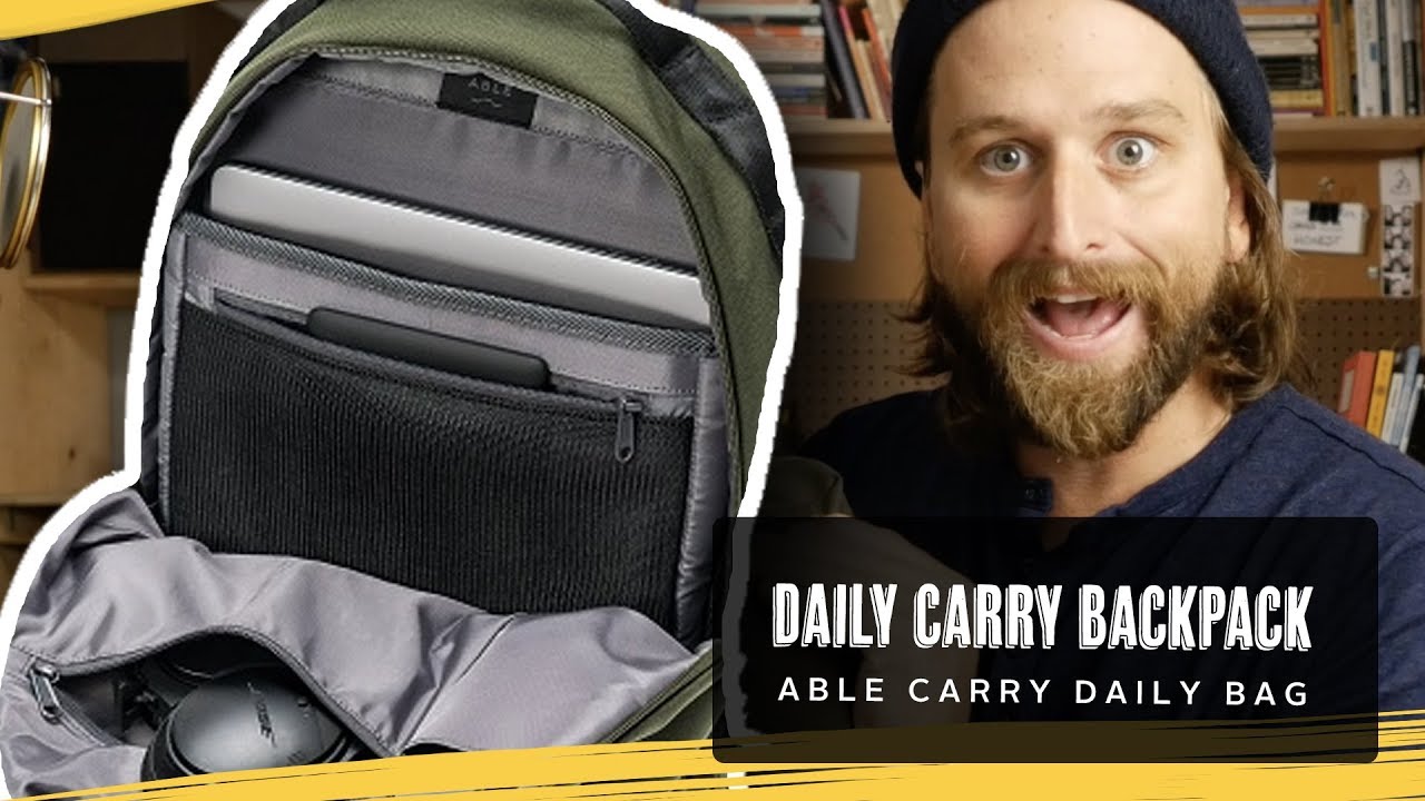 Able Carry Daily Backpack Review
