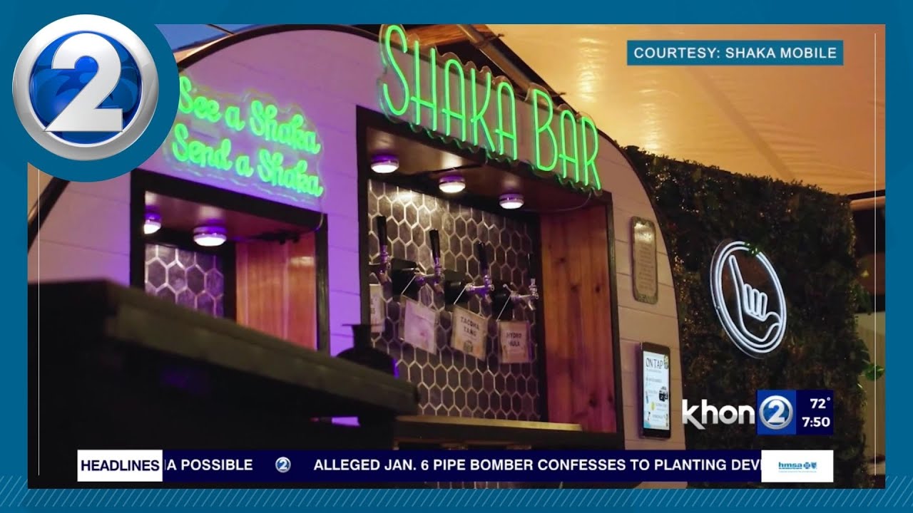 Shaka Mobile Bar brings a new and elevated mobile bar experience to Oahu and Maui