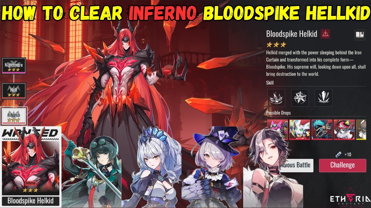 HOW TO 100% AUTO INFERNO BLOODSPIKE HELLKID