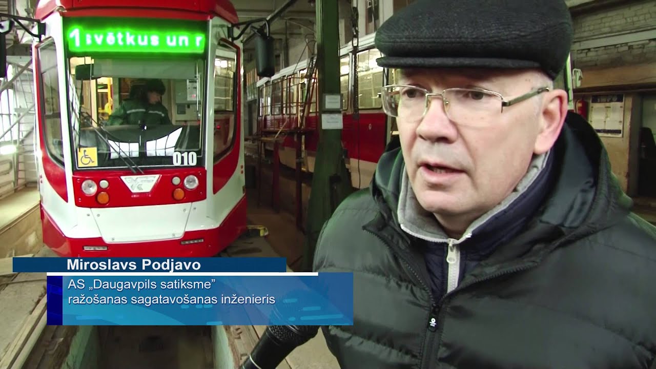 „Daugavpils satiksme” noslēdza tramvaju transporta infrastruktūras renovācijas projekta realizāciju