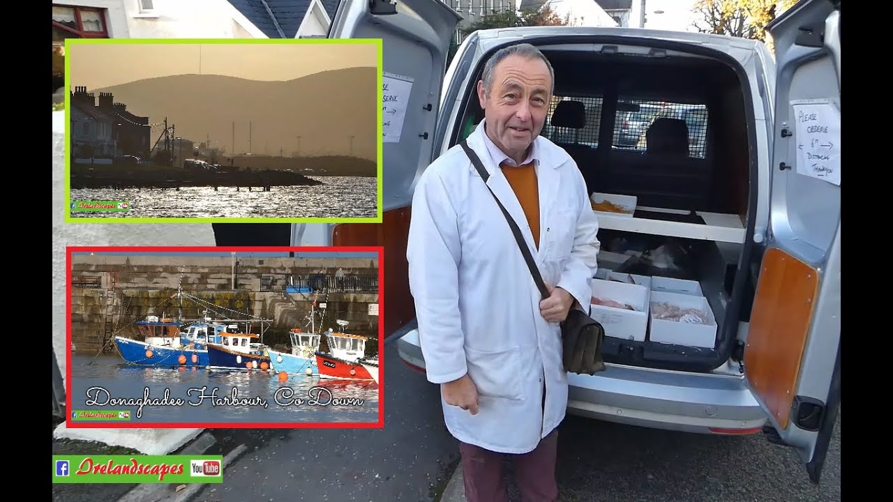 The Fish Monger Of Portavogie - N Irish Working Maritime Scenery