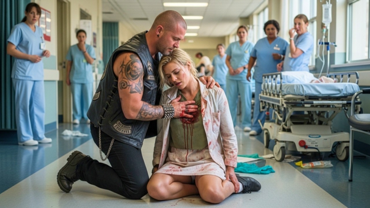 Brave Nurse Took 3 Bullets For A Biker — Not Knowing She Saved The Hell Angel Boss