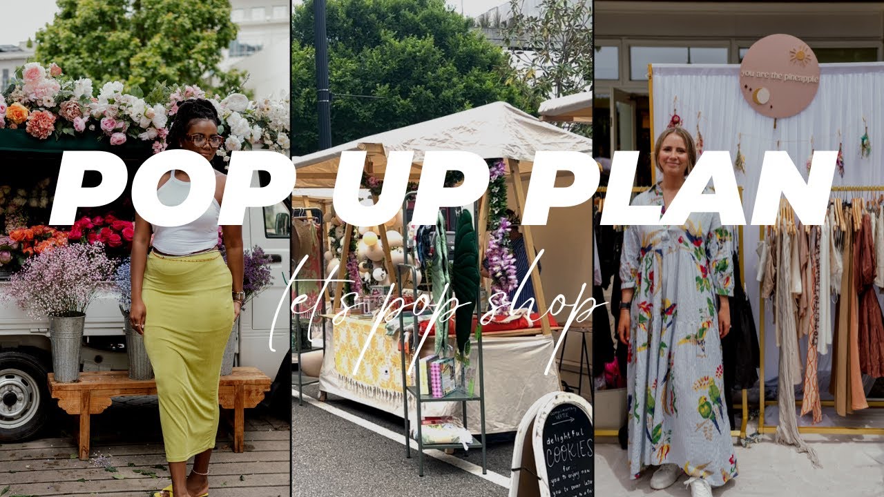 Find and Plan a Pop Up Shop Event | Week 1 Let's Pop Shop!