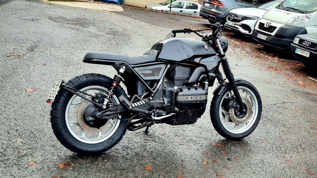 BMW K75 SCRAMBLER DEFENDER 60 aniversario en Cafe racer sspirit 🤩