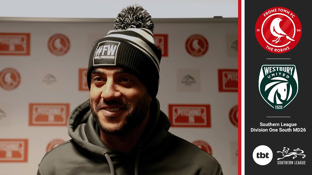 🎙 Post-Match Interview: Frome Town 1-0 Westbury United