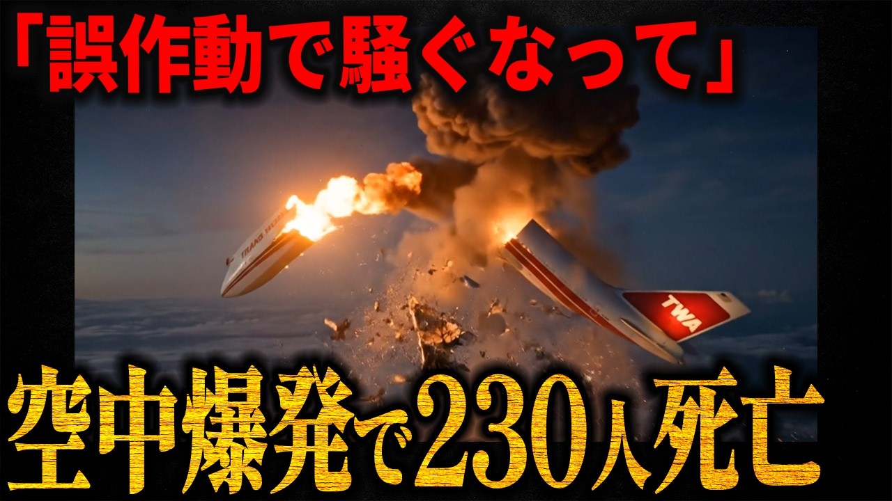 首なしのまま飛行！？｜トランスワールド航空800便墜落事故【再現ドラマ】