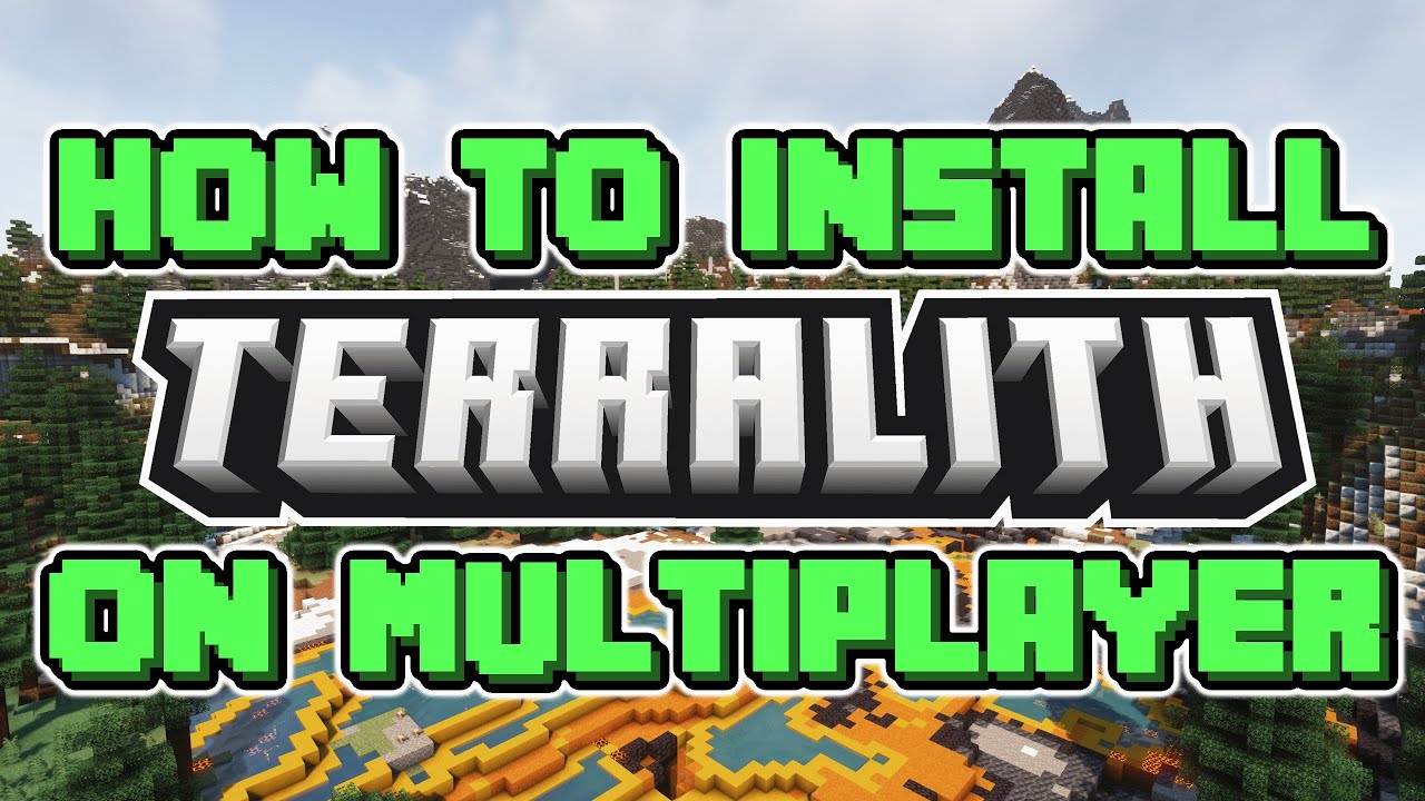 How to Install Terralith on a Vanilla Multiplayer Server
