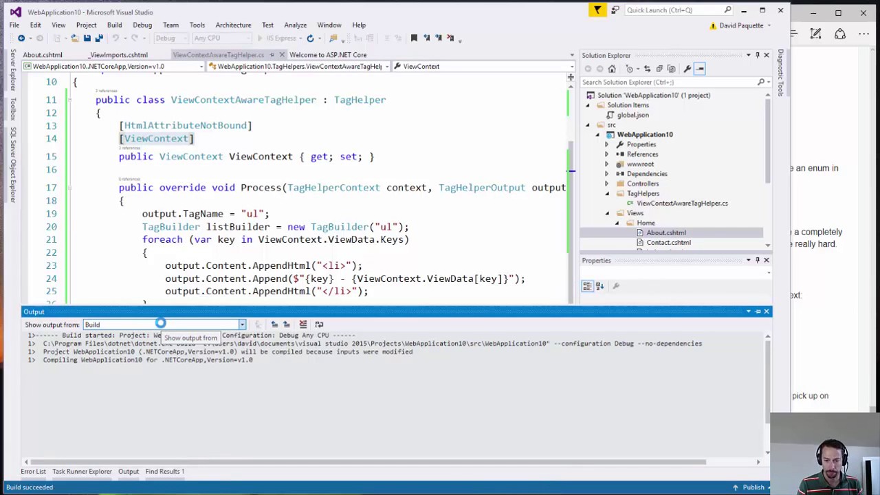 ASP.NET Monsters #70: Accessing View Context from Tag Helpers