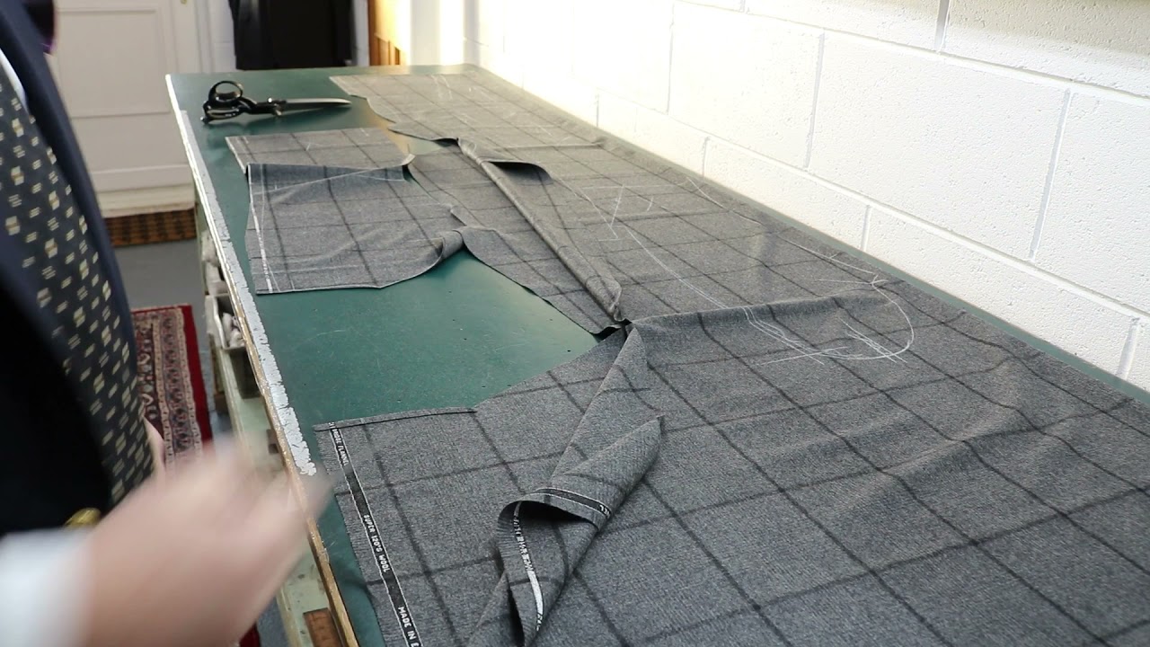 Bespoke Suit Cutting Out