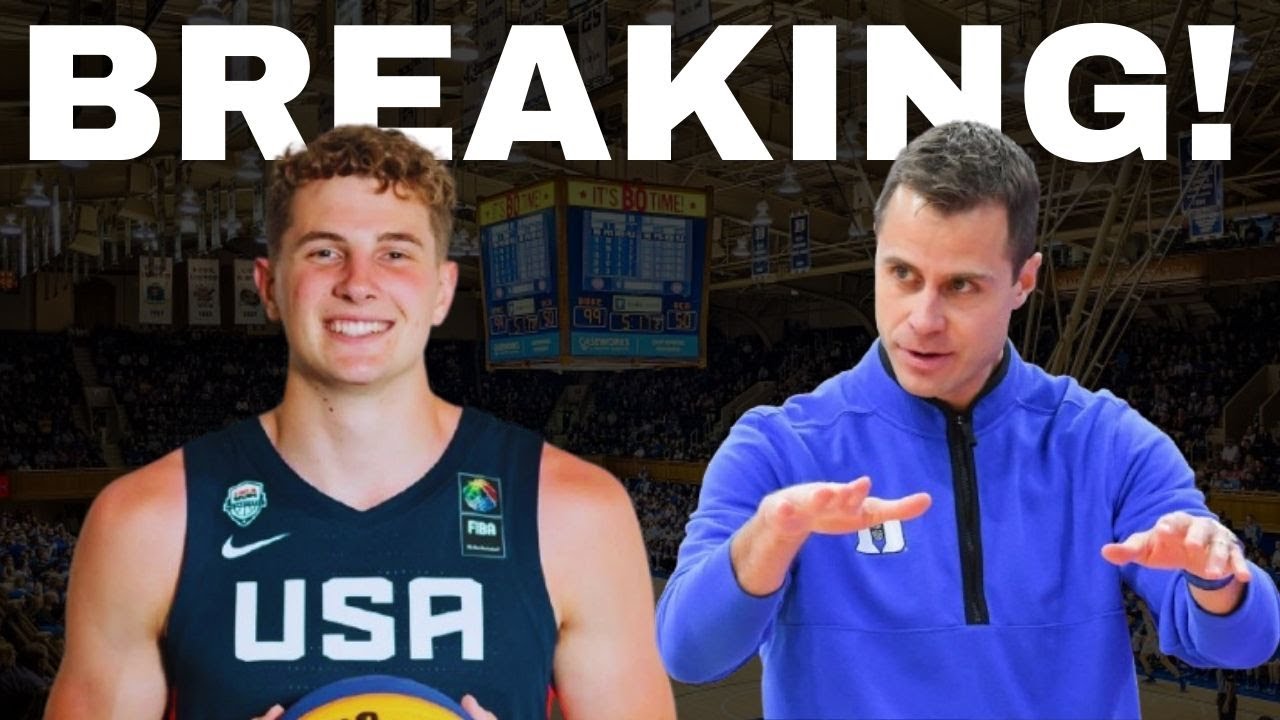 OH NO! BIG TARGET FOR DUKE! DUKE BASKETBALL NEWS UPDATE!