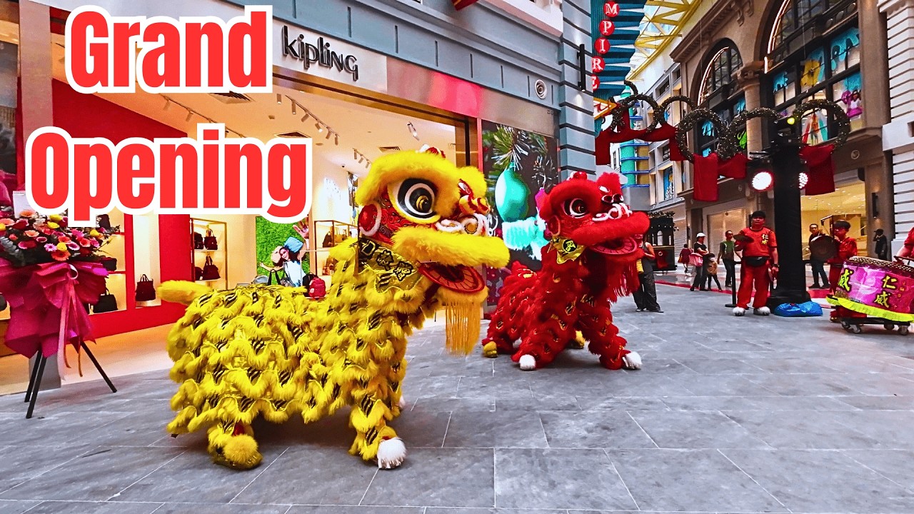 Hextar World Empire City Grand Opening with Thrilling Lion Dance Performances / Hextar World 开幕大典