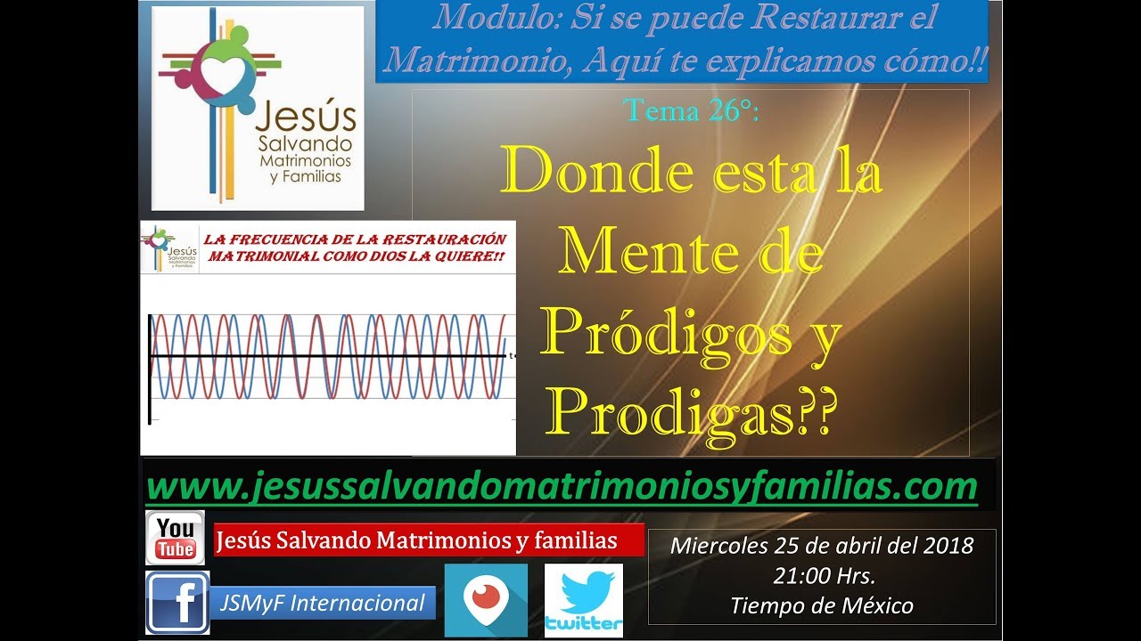 Donde está la mente de Pródigos y Prodigas??