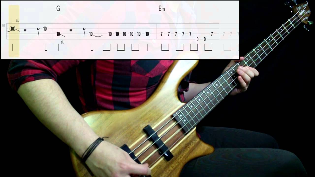 The Killers - All These Things That I've Done (Bass Cover) (Play Along Tabs In Video)