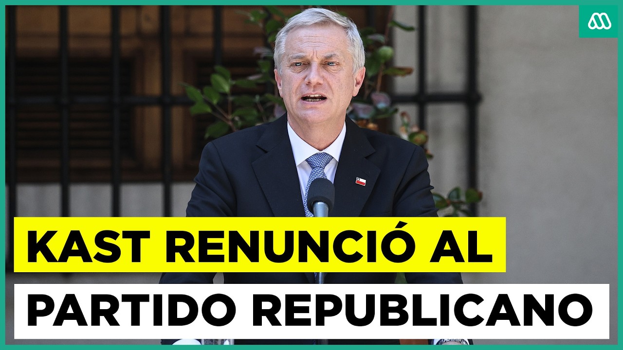 José Antonio Kast renunció al Partido Republicano antes de asumir como Presidente de la República