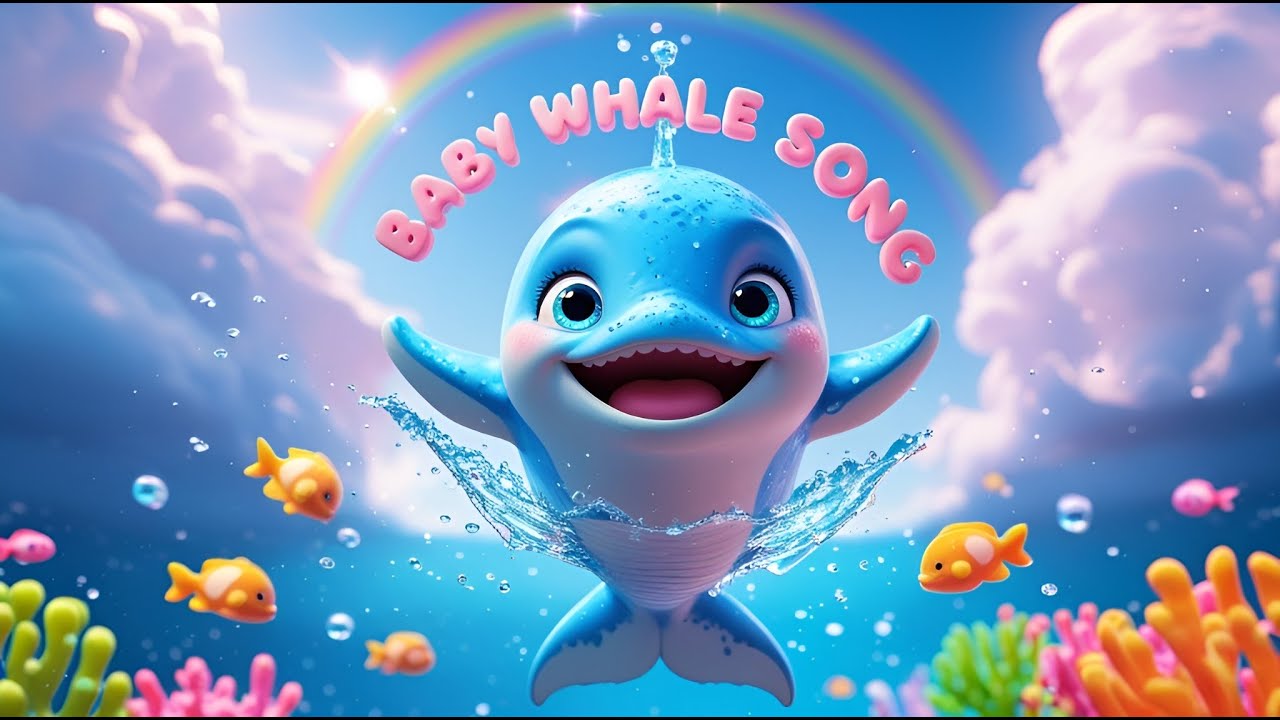 Baby Whale Song | doo doo doo | Cute Ocean Song for Kids