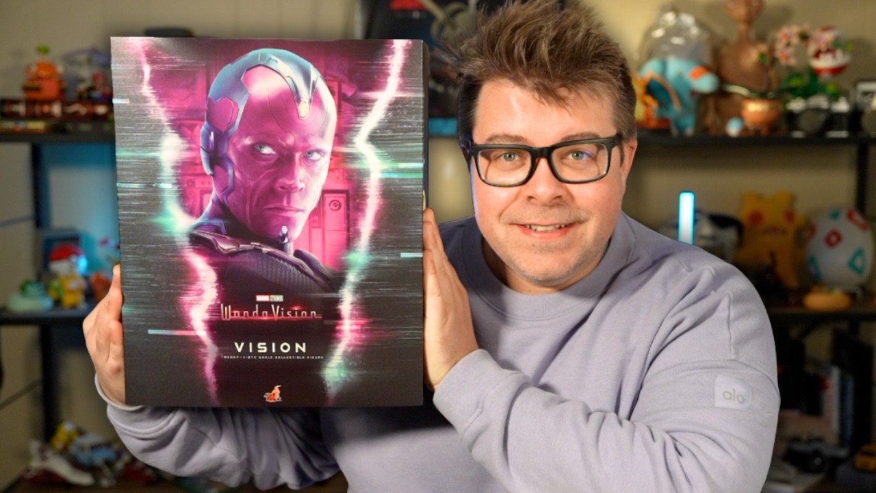 *ASMR* 🔥 Распаковка фигурки Vision от Hot Toys 🔥