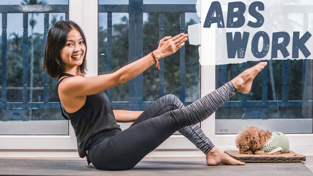Defined Abs Pilates Workout For Winter Holidays