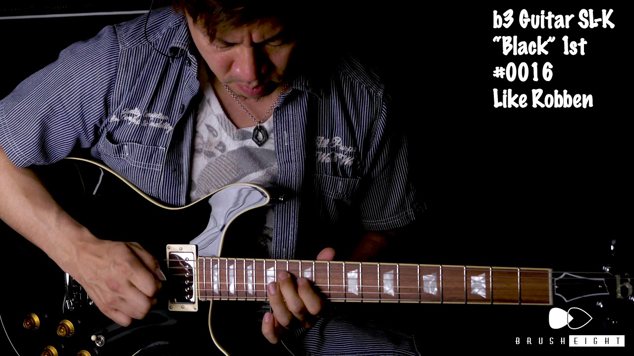 【Brush eight】b3&nbsp;Guitar SL-K &ldquo;Black&rdquo; 1st   Like Robben【for sale】