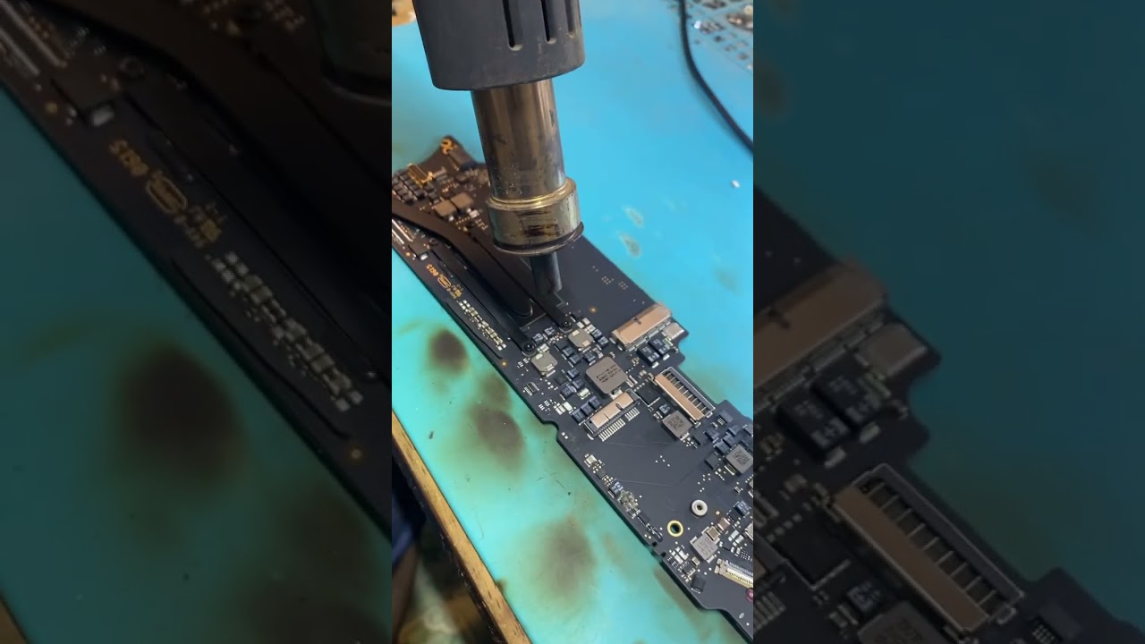 Clean wet MacBook #repair #applerepair #applefix #device