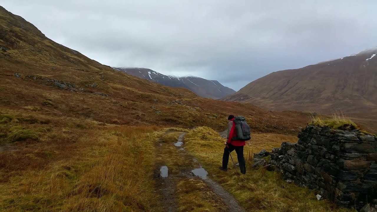 Leaving Camban Bothy
