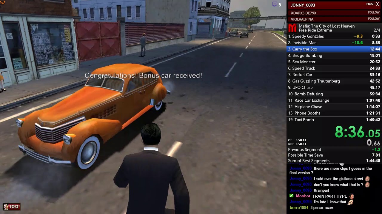 Mafia Freeride Extreme in 1:40:17 [former WR]