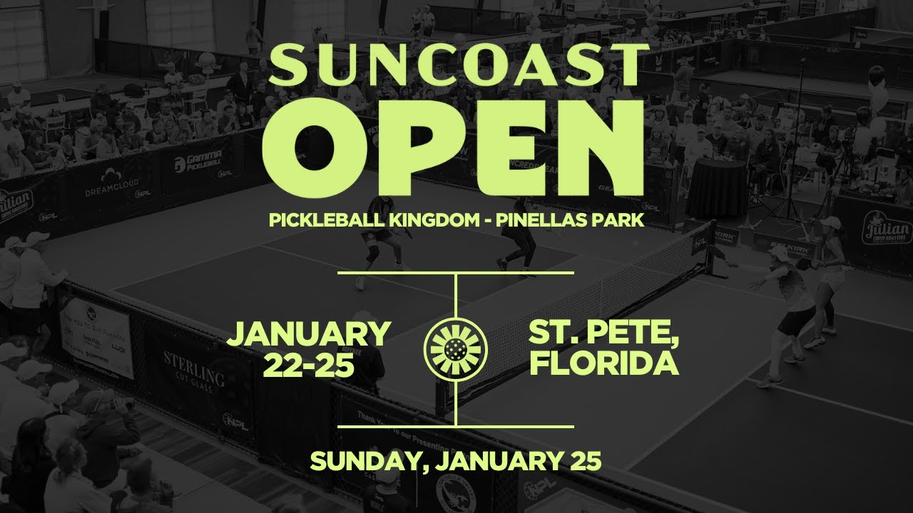 Sunday Championship Court, Pickleball Kingdom - St. Petersburg, FL | Suncoast Open 2026