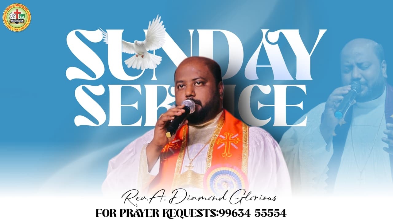 🔴Live || 15-03-26 ||  SUNDAY WORSHIP SERVICE || Rev.A.Diamond Glorious || బైబిల్ మిషన్ తణుకు