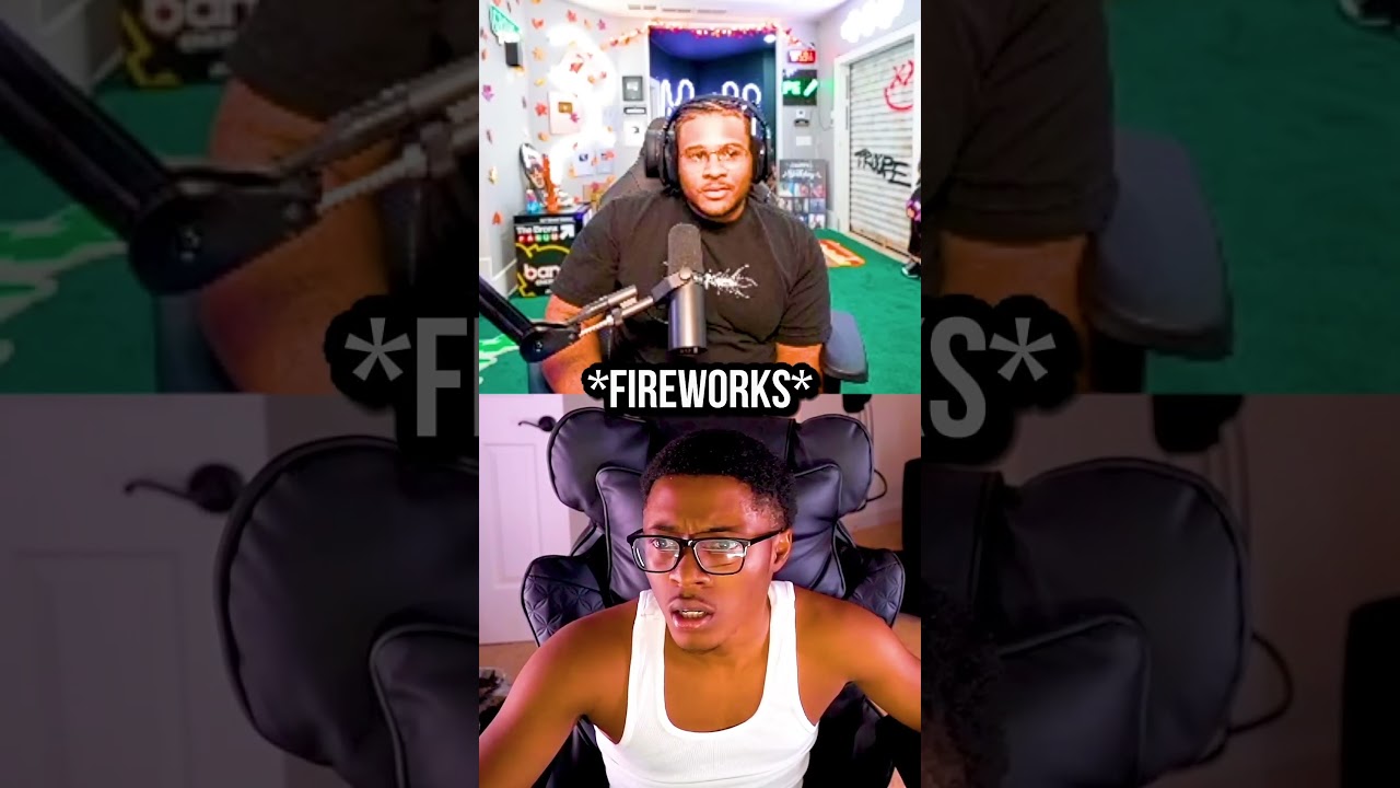 Fanum Reacts To Reggie POV As He Gets Scared Hearing Fireworks In Rakai’s Room!🙀