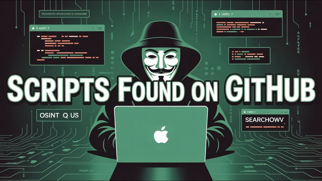 20 секретных инструментов/скриптов OSINT, найденных на GitHub.