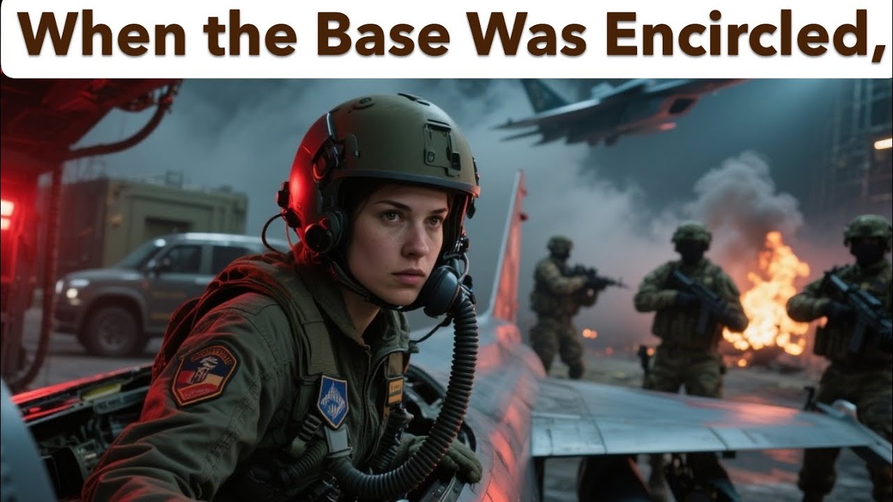 When the Base Was Encircled, She Flew Her First Combat Mission\Emotional Stories...