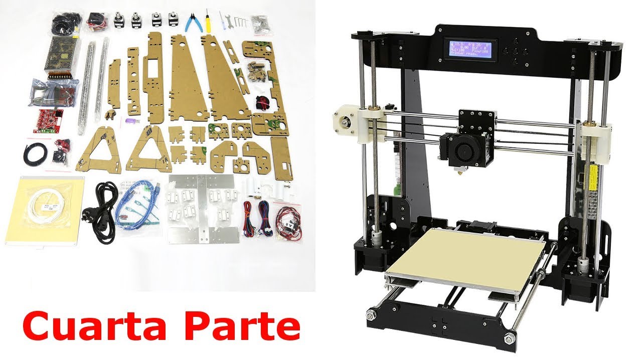 Tutorial Montaje Anet A8 Español 2018 Parte 4