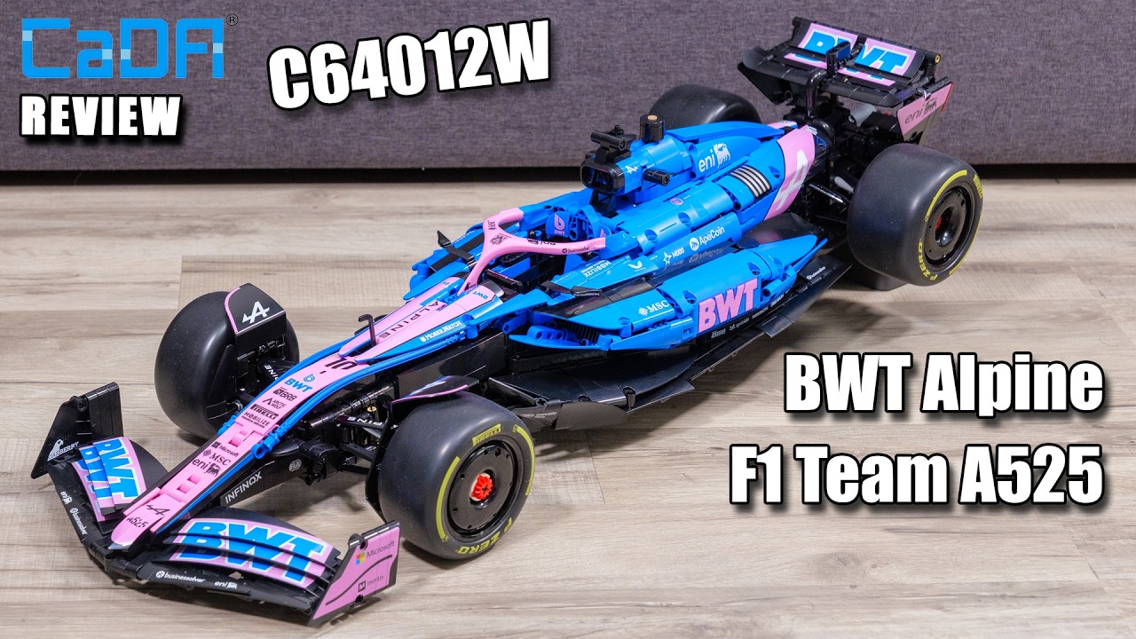 Recenzja CADA 1:8 BWT Alpine F1 A525 | Prezentacja Cada C64012W | Prezentacja CaDA 2026 | Samoch&oacute;d Formuły 1