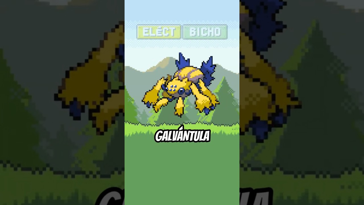 LA IMPORTANCIA DE GALVANTULA EN POK&Eacute;MON BLANCO Y NEGRO #shorts