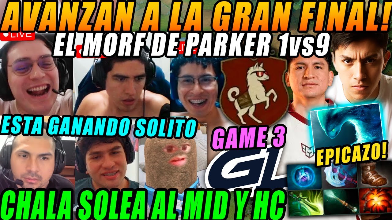 😮EL MORPHLING DE PARKER SE DESCONTROLA 1 VS 9😮PERU REJECTS vs GAMERLEGION GAME 3 - PGL WALLACHIA S7