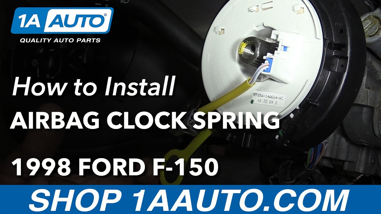 How to Replace Airbag Clock Spring 97-98 Ford F-150